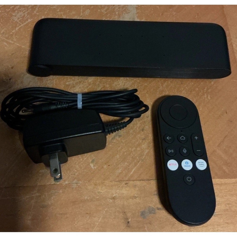 Facebook/Meta Portal TV Black Media Streamer Video Calling Voice Control Remote